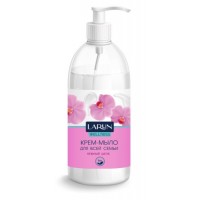 LARUN Wellness жидкое крем мыло Нежный шелк 1л